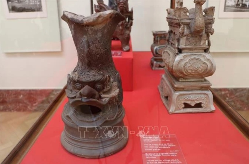 Độc đáo phòng trưng bày cổ vật Việt Nam tại bảo tàng Bỉ